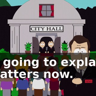 is going to explain matters now.