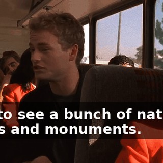 just to see a bunch of national parks and monuments.