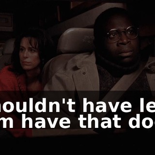 Shouldn't have let him have that door.