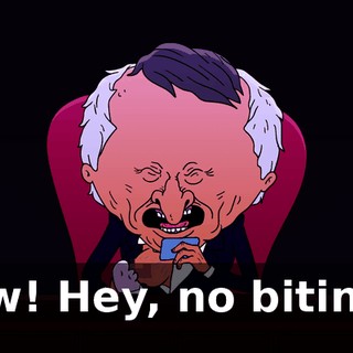 Ow! Hey, no biting.