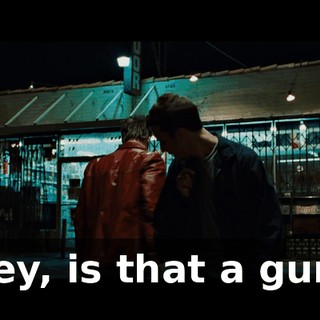 Hey, is that a gun?
