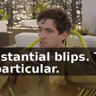 substantial blips. Two in particular.