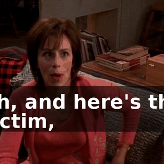 Oh, and here's the victim,