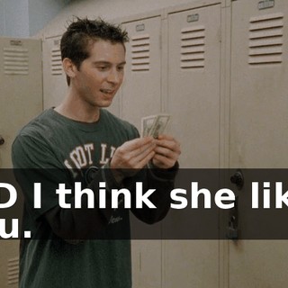 KID I think she likes you.