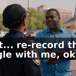 Just... re-record the jingle with me, okay?