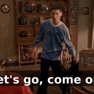 Let's go, come on.