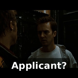Applicant?