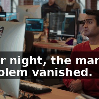 Over night, the manure problem vanished.