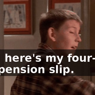 And here's my four-day suspension slip.