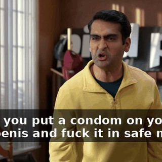 Or do you put a condom on your tiny penis and fuck it in safe mode?