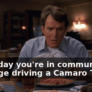 One day you're in community college driving a Camaro T-top,