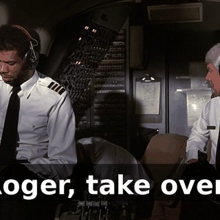 Roger, take over!