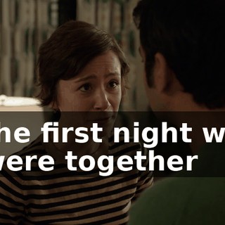 the first night we were together