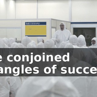 the conjoined triangles of success!