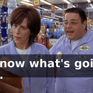 I know what's going on.
