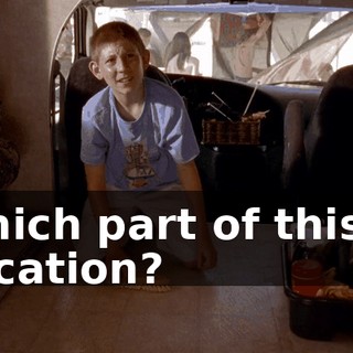 Which part of this is vacation?