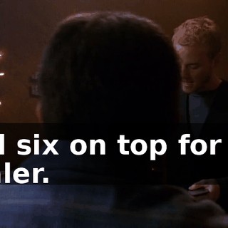 And six on top for the dealer.