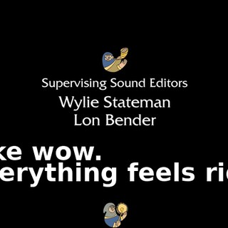 - Like wow. - Everything feels right.