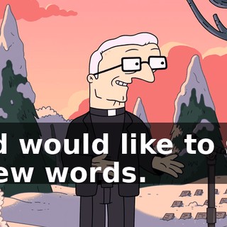 and would like to say a few words.