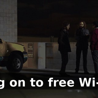Log on to free Wi-Fi.