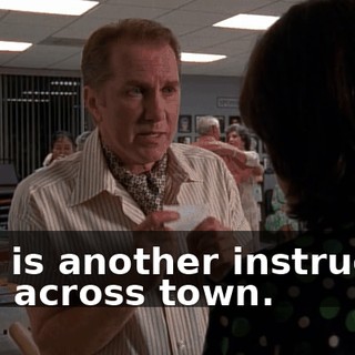 This is another instructor. He's across town.