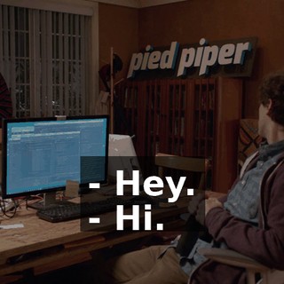 - Hey. - Hi.
