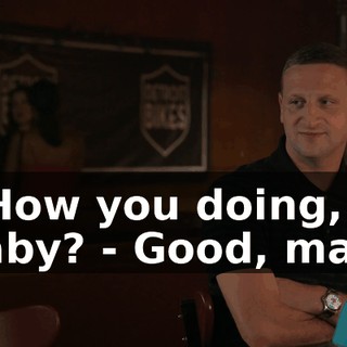 - How you doing, baby? - Good, man.