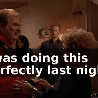 I was doing this perfectly last night.