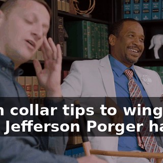 From collar tips to wing tips, Jefferson Porger has it,