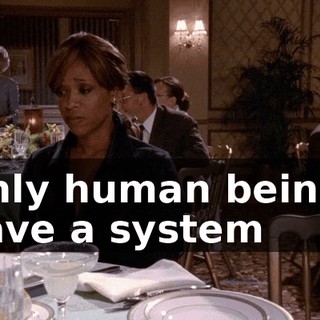 Only human beings have a system