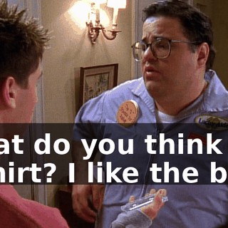 What do you think for a shirt? I like the blue.