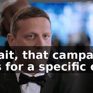- Wait, that campaign was for a specific car?