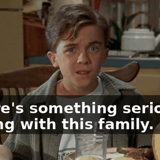There's something seriously wrong with this family.