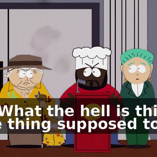 No! What the hell is this little thing supposed to be?
