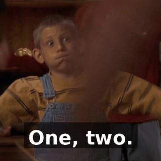 One, two.