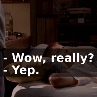 - Wow, really? - Yep.