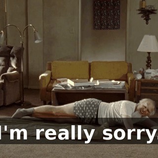 I'm really sorry.