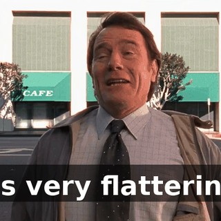 It's very flattering.