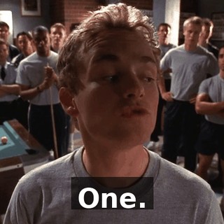 One.