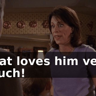 that loves him very much!