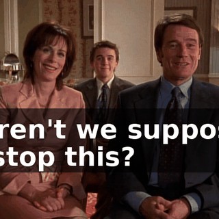 Weren't we supposed to stop this?