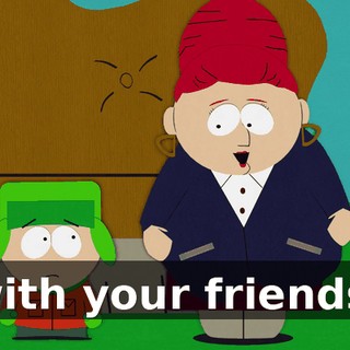 with your friends.