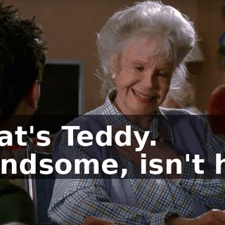 That's Teddy. Handsome, isn't he?