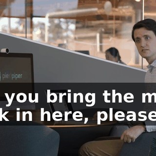 Can you bring the menu book in here, please?