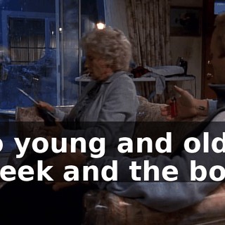 ♪ To young and old, meek and the bold ♪