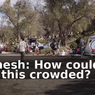 Dinesh: How could it be this crowded?
