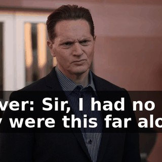 Hoover: Sir, I had no idea they were this far along.
