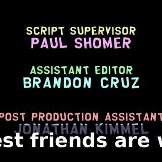 ♪ Best friends are we ♪