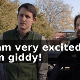 I am very excited. I am giddy!