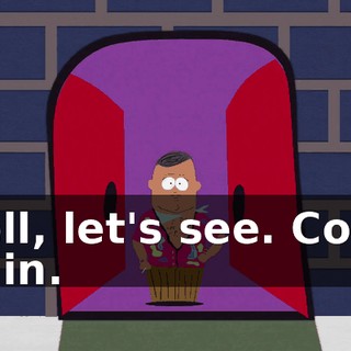 Well, let's see. Come on in.